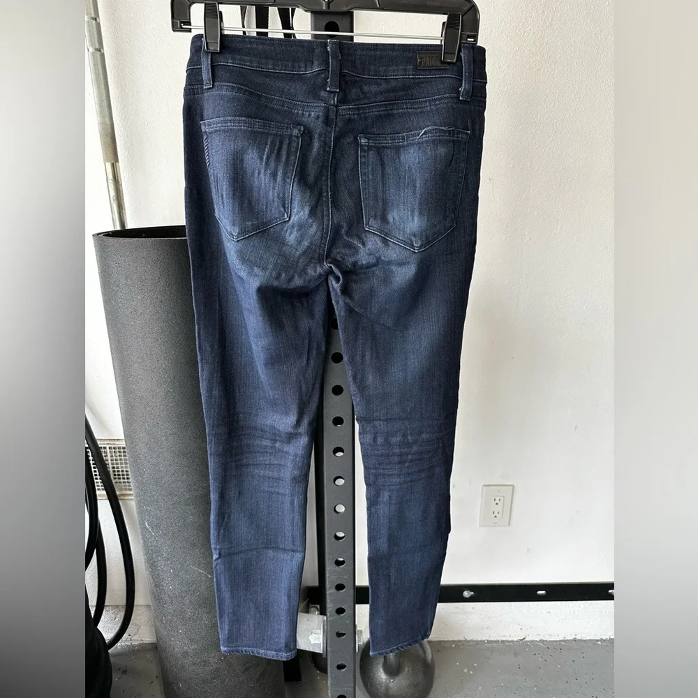 Paige Transcend Mae Verdugo Ankle Skinny Jeans
